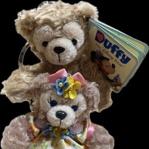 NEW Tokyo Disney Sea Japan / Duffy&Shellie May Plush Keychain  Set of 2